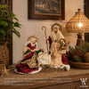 10" Hiraya Holy Family On Base, Multicolored