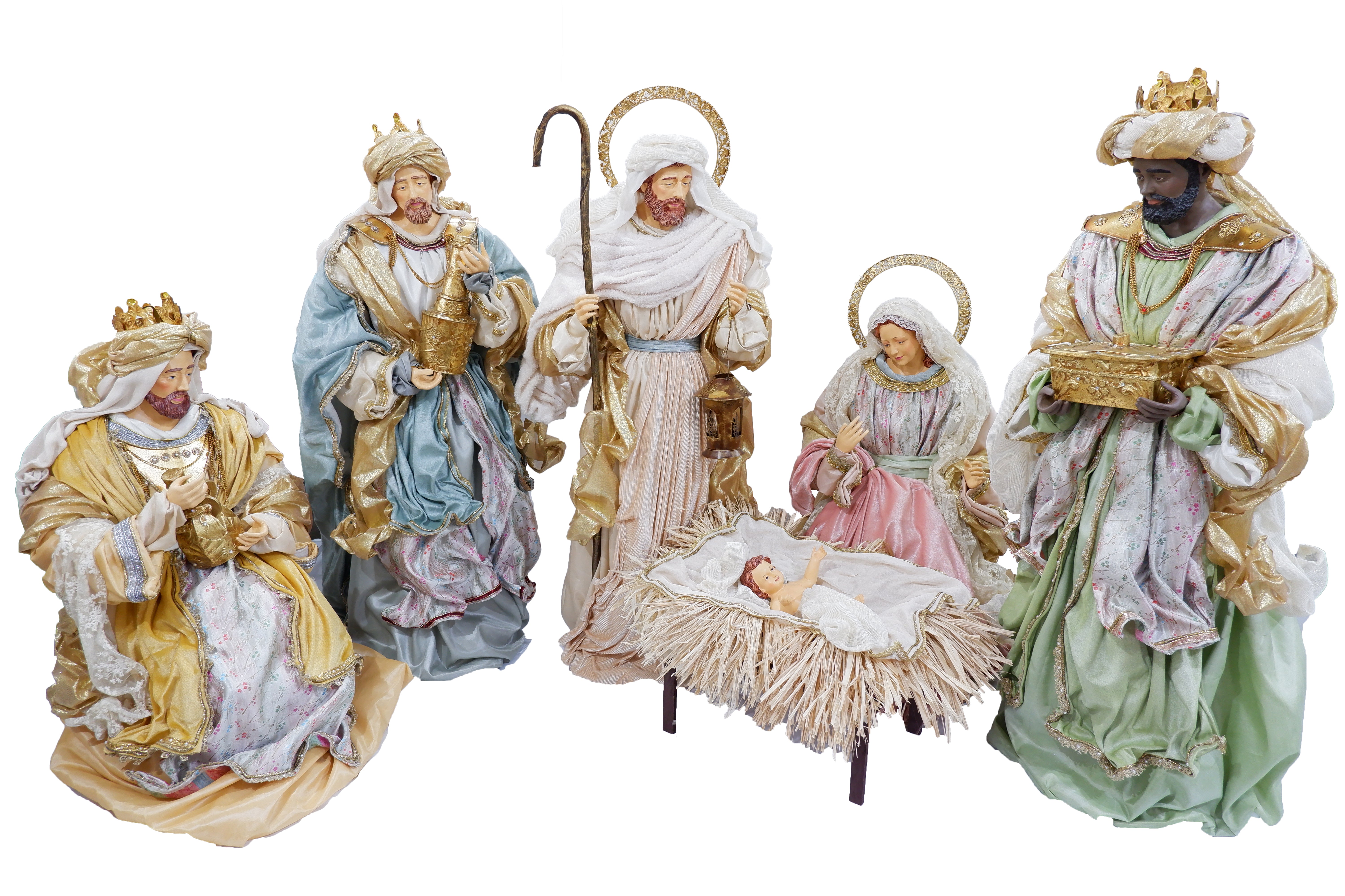 3.5ft Holiday Dreams Nativity Set