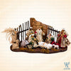 6.5" Isaac Nativity Scene, Multicolored