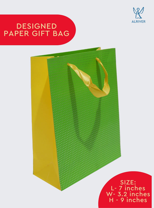 KALI APPLE GREEN |  PAPER GIFT BAG