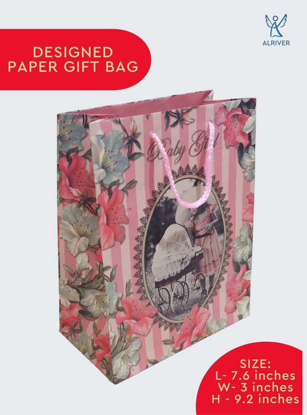 LITTLE LADY | DESIGNED PAPER GIFT BAG