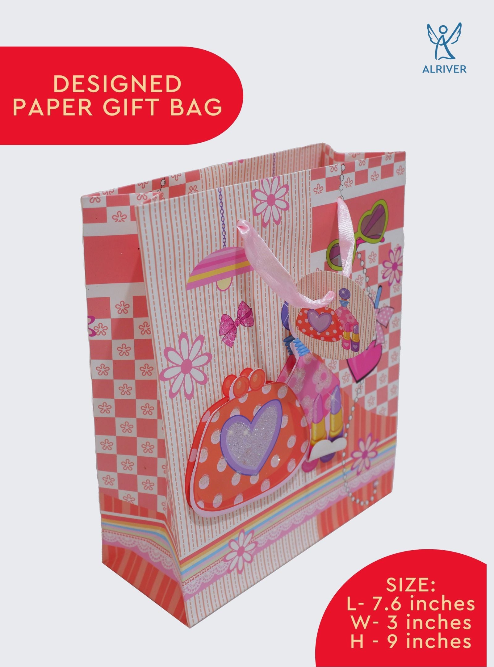 MAKE UP PRINT |  PAPER GIFT BAG