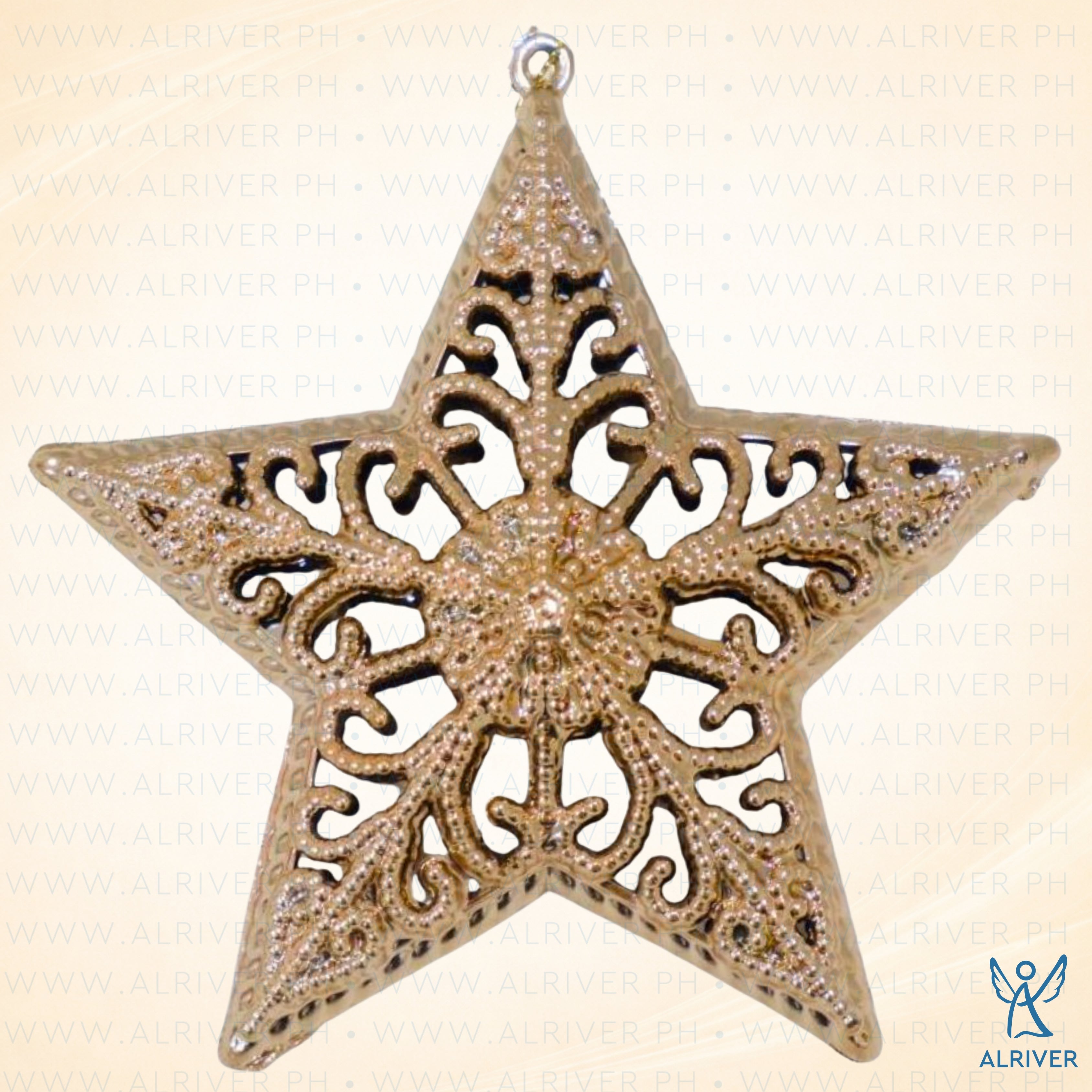 Maris Rose Hanging Whimsical Star Ornament