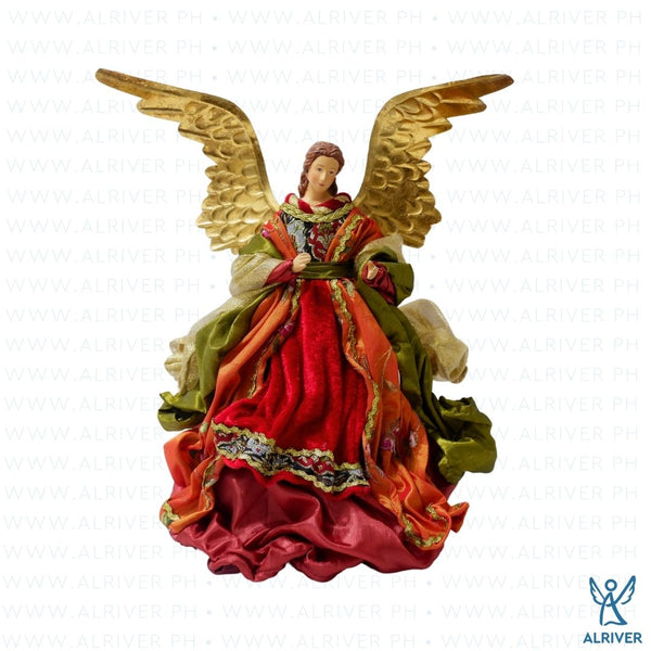 10" Delilah Standing Angel, Multicolored