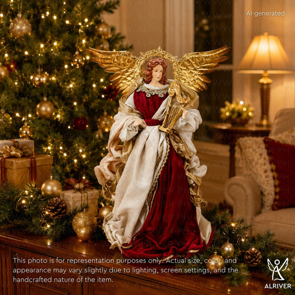 Red Adrienne Christmas Angels