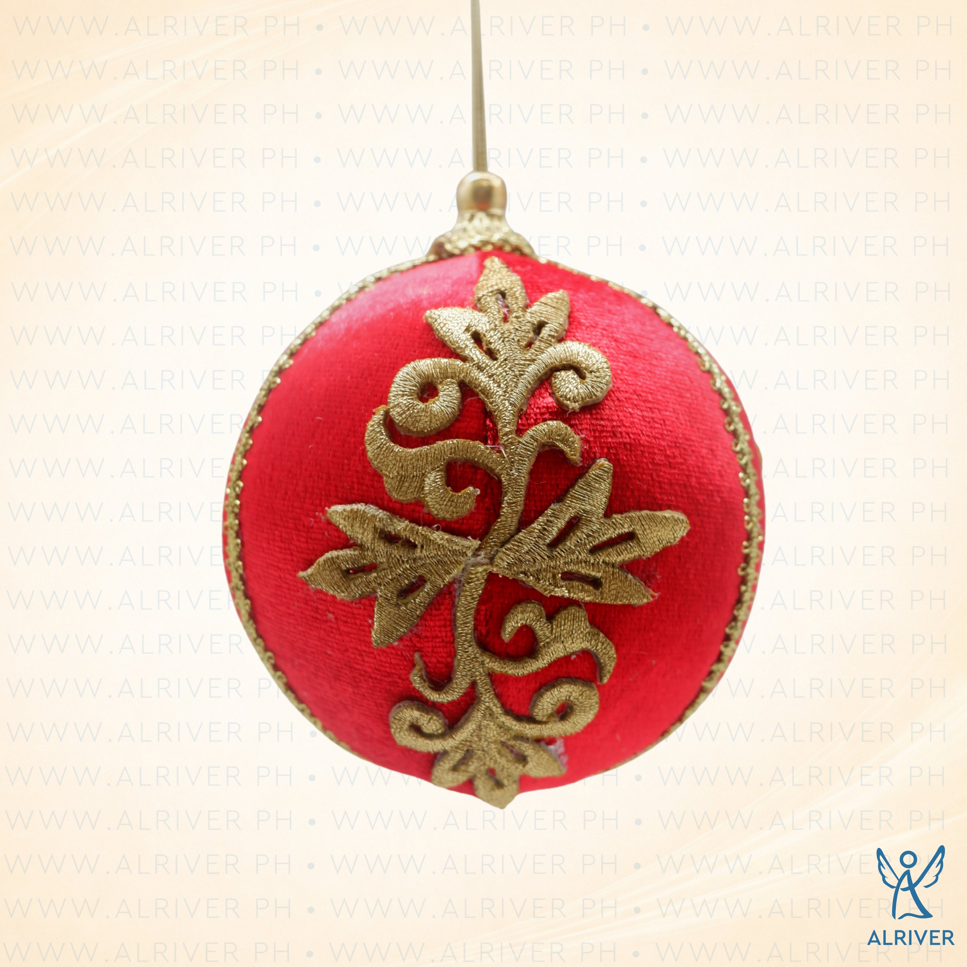 Royal Red Medium Pillow Ornament