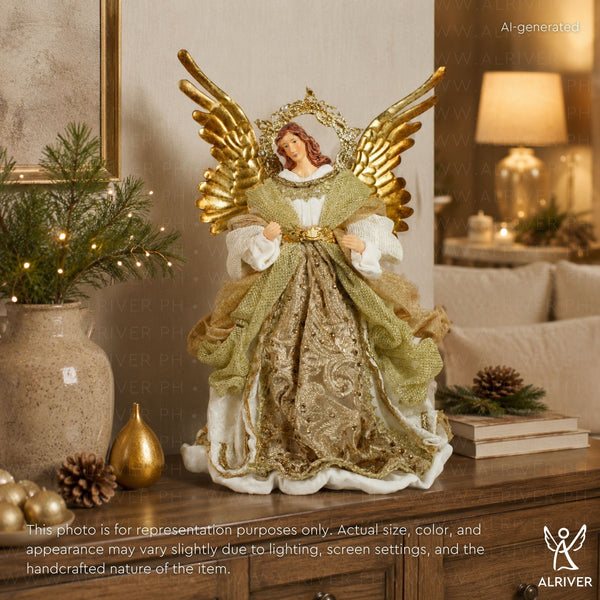 10" Rylane Standing Angel, Gold