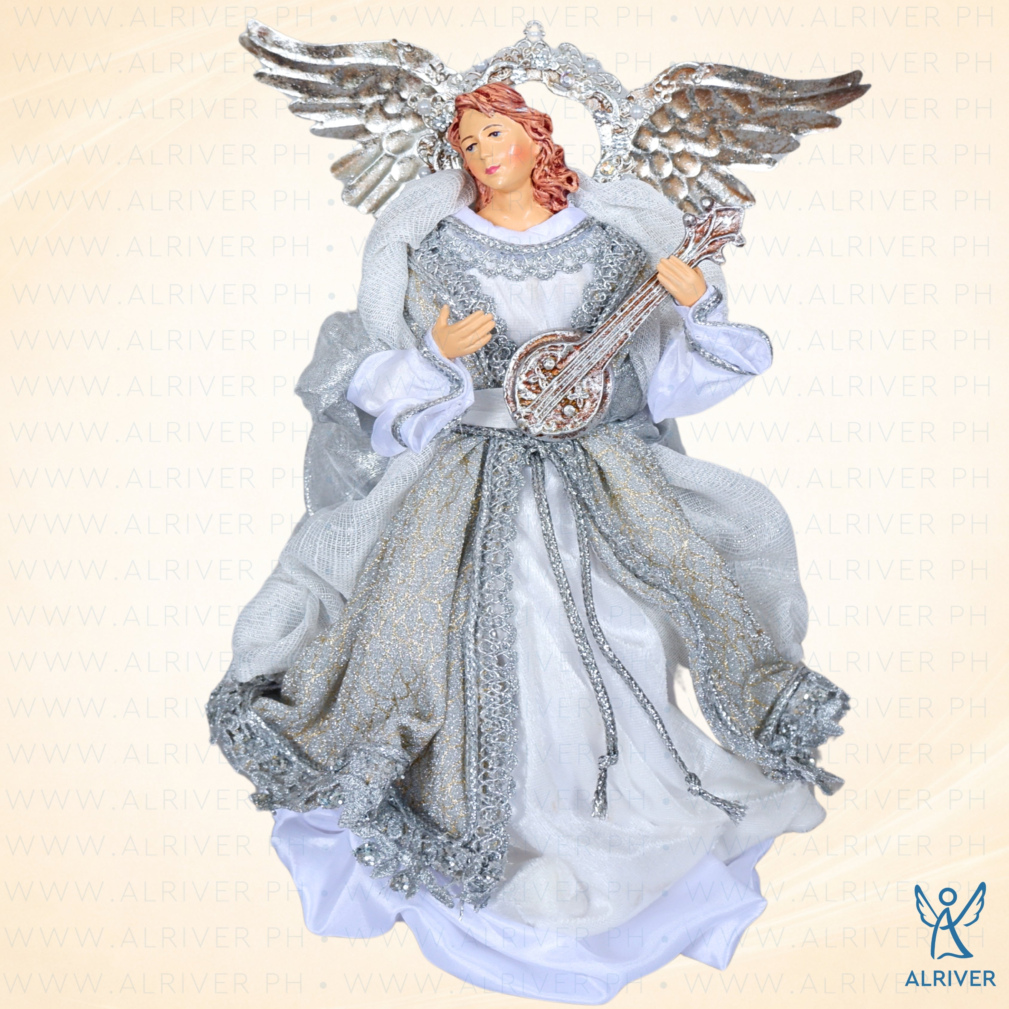 Silver Serenity Christmas Angels