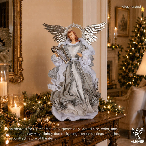 Silver Serenity Christmas Angels