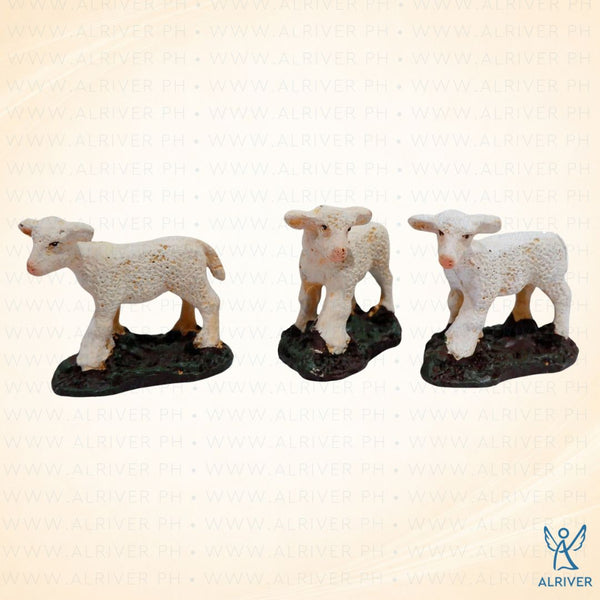 Sheep Set for 7" Nativity Set