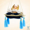 Tori Cherub Torquoise Blue Pillow Ornament