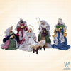14" Vincenzia Nativity Set (Set of 6), Multicolored