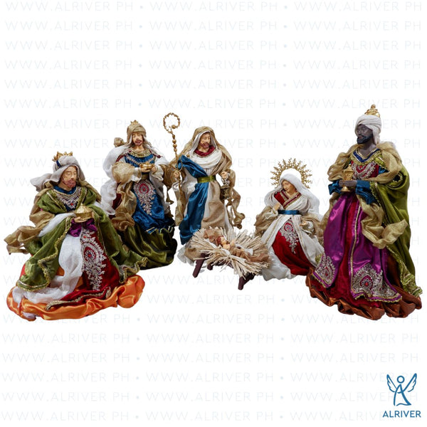 18" Rocco Nativity Set (Set of 6)