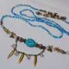 Athalia Blue Long Necklace