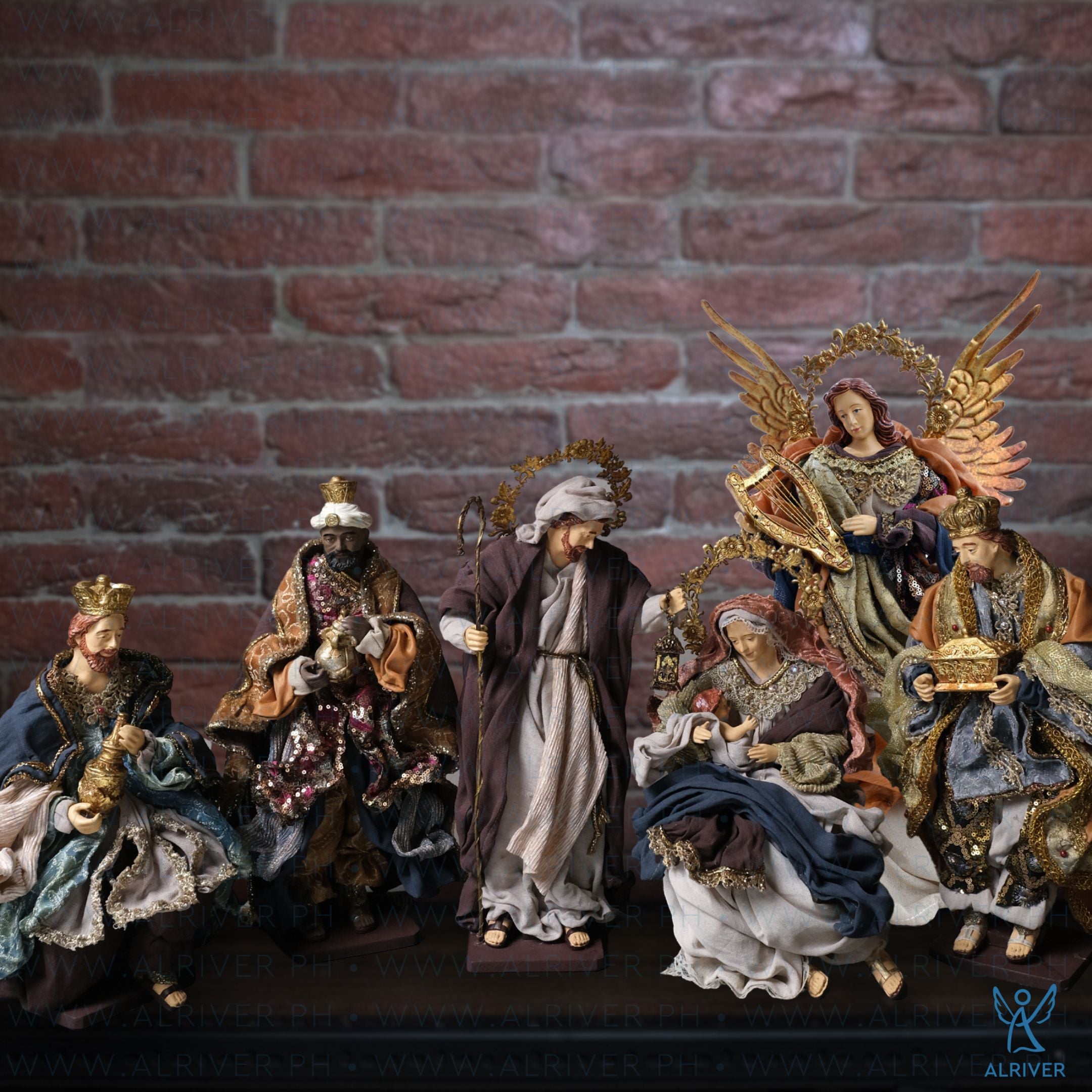 Night at Bethlehem Nativity Set